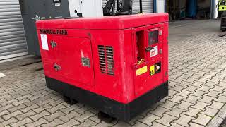 Notstromaggregat Ingersoll Rand HPW13 Yanmar 125 kVA  Nr 333 [upl. by Ettennaej]