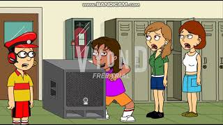 Dora Blasts Very Loud Music At School Grounded [upl. by Assiram]