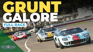 10000PS of racing  2022 Whitsun Trophy full race  Goodwood Revival [upl. by Ahcsas]