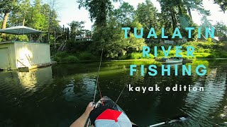 Tualatin River Fishing kayak [upl. by Stan]