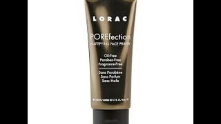 LORAC POREfection Mattifying Face Primer3 Minute Review [upl. by Bette-Ann]