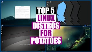 Top 5 Linux Distros For Older Hardware [upl. by Jessa7]