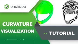 Curvature Visualization  Surface Modeling in Onshape [upl. by Ardekan]