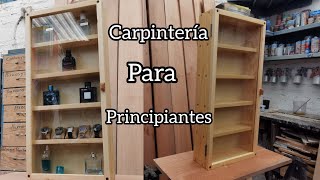 Carpintería para principiantes estante de lujo para colección [upl. by Ardnikat626]