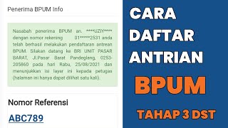 BEGINI❗️CARA DAFTAR ANTRIAN ONLINE eFORM BPUM UMKM BRI ✅ [upl. by Assenay]