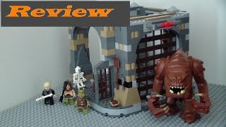 LEGO Star Wars Rancor Pit 75005 Review [upl. by Enialb]