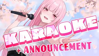 【KARAOKE amp ANNOUNCEMENT】getting the news outin song shorts [upl. by Nonarb944]