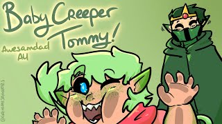 Baby Tommy  Dream SMP Animatic Awesamdad AU [upl. by Notsecnirp471]