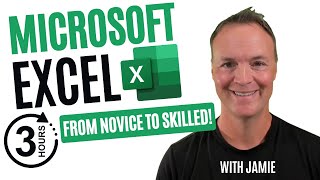 How to Use Excel  A 3Hour Path to Confidence and Skills [upl. by Cirdla]