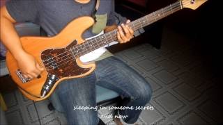 Dustbox  Pieces of my heart bass cover  Lyrics [upl. by Seiter]