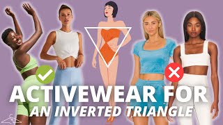 Inverted Triangle Body Shape BEST Workout Clothes [upl. by Coshow]