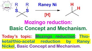 Mozingo reactions Basic concept and the reaction mechanism [upl. by Ahtamat]