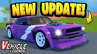 NEW Update in ROBLOX Vehicle Legends [upl. by Haelam]