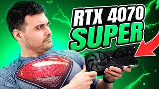 Nvidia RTX 4070 Super  ¿Cómo de RÁPIDA es contra las demás🧐  Review y Benchmarks [upl. by Retsev132]