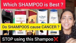 Which SHAMPOO is best  Top 20 Shampoos in India ranked from Worst to Best  Is ur SHAMPOO Safe [upl. by Otxilac281]