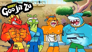 The Goo The Bad amp MORE ⚡️ HEROES OF GOO JIT ZU  New Compilation  Cartoon For Kids [upl. by Rici]