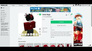 Valkiria Roja a bajo precio Roblox [upl. by Ierdna]