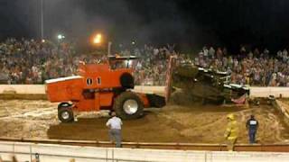 Combine Demolition Derby Dixie Deere vs CowBine Part 2 of 2 [upl. by Yhtir485]