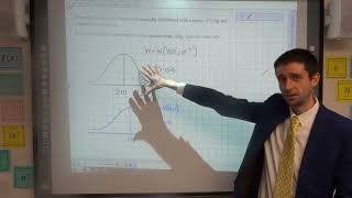 Normal Distribution  how to find an unknown mean or standard deviation [upl. by Lief]