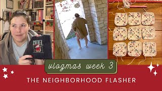 Cross Stitching Gifts and Starting a Crochet Advent Blanket Vlogmas Week 3  Part 1 [upl. by Ange]