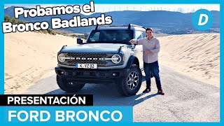 Ford Bronco 2023 ¿Aspirante o nuevo rey del 4x4  Primera prueba  Review en español  Diariomotor [upl. by Niuq]