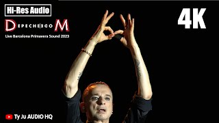 Depeche Mode Live Barcelona Primavera Sound 2023 4K HiRes 2448 3477x1762 [upl. by Rina]