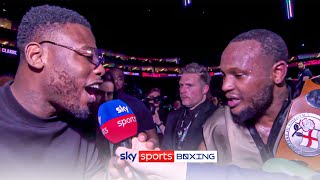 Viddal Riley amp Issac Chamberlain get into HEATED exchange ringside 😯🔥 [upl. by Philine]