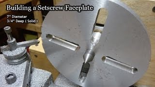 Making a Lathe Faceplate [upl. by Bartie]