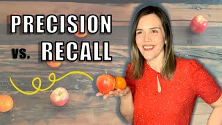 Never Forget Again  Precision vs Recall with a Clear Example of Precision and Recall [upl. by Rena]