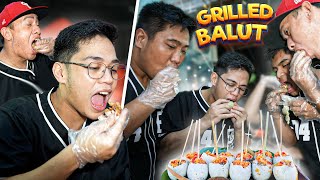 BG Sinubukan ang quotGRILLED BALUTquot  Foodtripan sa Kanto [upl. by Ahsenad338]