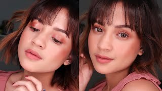 Rosegold Makeup Tutorial Easy [upl. by Atikim945]