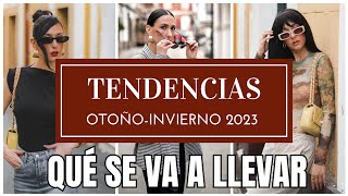 Tendencias de moda otoño invierno 2023 2024  Que se va a llevar [upl. by Yalonda]