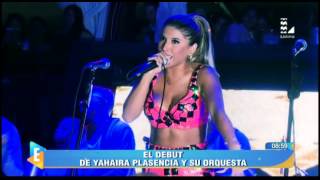 Yahaira Plasencia debutó con su orquesta acompañada de Farfán [upl. by Gladis]