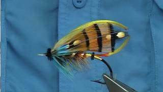 Live fly tying tying the Evening Star classic salmon fly from Traherne with Jonas Andersson part 2 [upl. by Gery928]