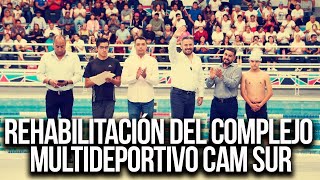 Programa Al Aire lunes 170624 Rehabilitación del Complejo Multideportivo CAM Sur [upl. by Edya]