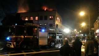 Fire Burns Wongs Chinese Restaurant Ranelagh Dublin 6 [upl. by Mirth]