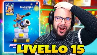 CANNONIERE LV 15 è ROTTO  CLASH ROYALE [upl. by Vernor833]