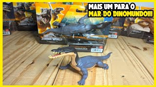 Dinossauro Nothosaurus Jurassic World Mattel Dino Trackers [upl. by Innos]