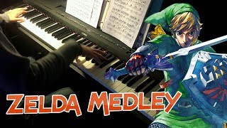 Sarias Song from The Legend of Zelda Ocarina of Time  Piano Tutorial [upl. by Queen]