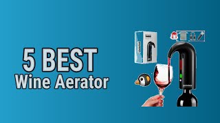 5 Best Wine Aerator [upl. by Anivel]