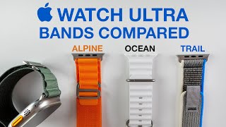 Apple Watch Ultra bands  which one should you choose Worth 100 [upl. by Anileve]