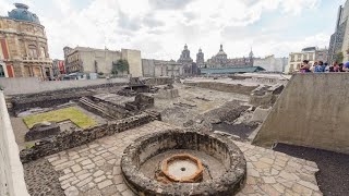 Las ruinas de la gran Tenochtitlan  El templo mayor [upl. by Llehcear]