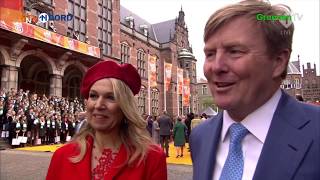 Willy amp Max in Grunnen Koningsdag 2018 [upl. by Nauqat]