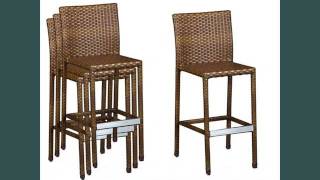 Wicker Barstools Design Ideas  Wicker Bar Stools [upl. by Nosnirb]