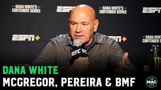 Dana White Conor McGregor didnt turn down Justin Gaethje Talks issues with UFC Africa [upl. by Tamberg]