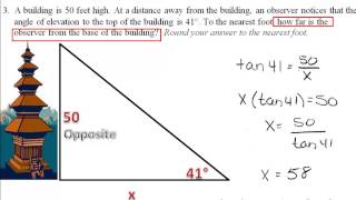 Trigonometry  Applications [upl. by Kary]