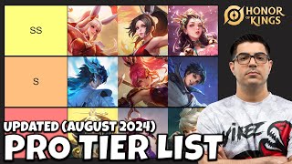 Honor of Kings Tier List UPDATED August 2024 [upl. by Harty]