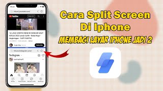 Cara Split Screen Di Iphone [upl. by Den]