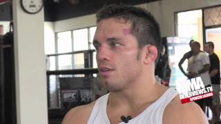 Jake Ellenberger talks GSP vs Condit Hendricks vs Kampmann rematch he wants most amp more [upl. by Devaj]