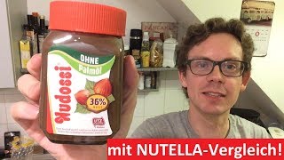 Nudossi ohne Palmöl im Test Bessere Nutella Alternative und was ist da drin [upl. by Bazar]